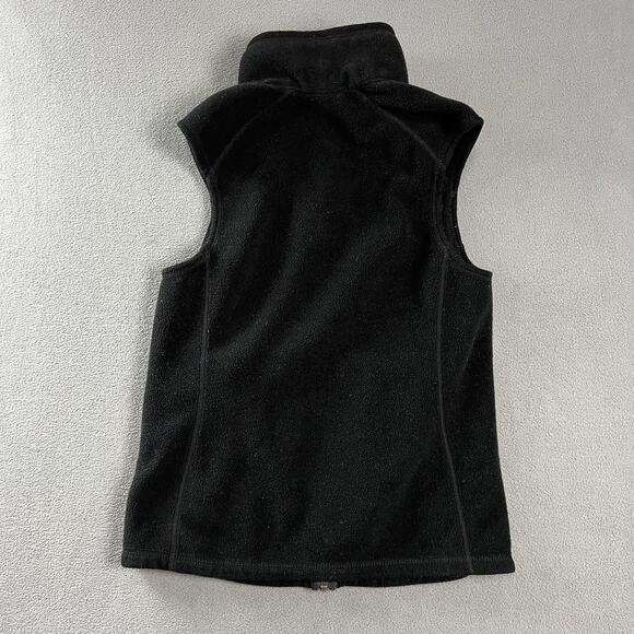 Patagonia Vest Women’s Medium Black Synchilla Full Zip Sleeveless Fleece Outdoor - Picture 3 of 5